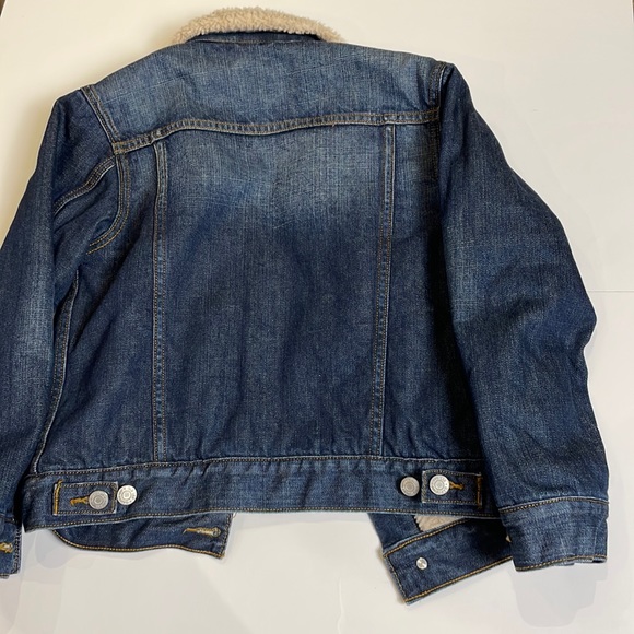 Lined denim jacket kids - Picture 2 of 3
